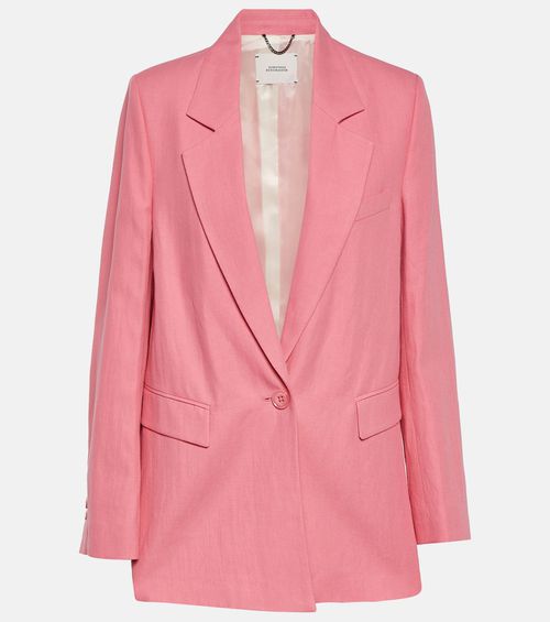 Colorful Lightness cotton and linen blazer
