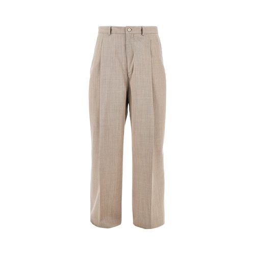 CMMN SWDN 'Midas' melangé viscose pants Man 50
