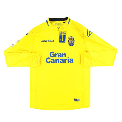 2017-18 Las Palmas Acerbis Home Shirt L/S *BNIB* - Other Spanish Clubs / BNIB / Large
