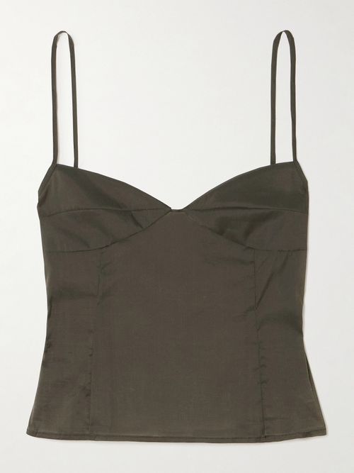 Organza Camisole - Brown