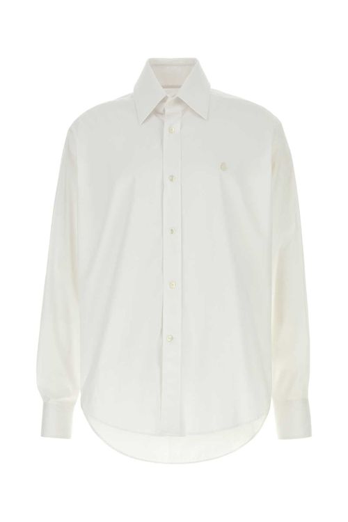 Cotton Oxford Shirt — White