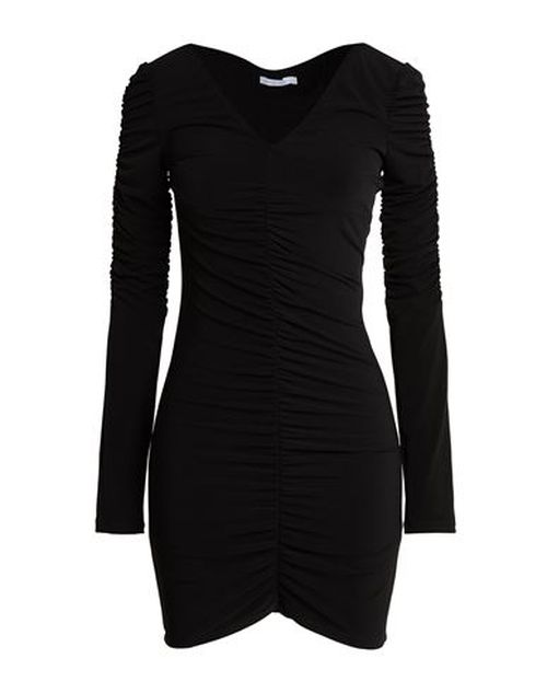 Woman Mini dress Black Size 0 Polyester, Elastane