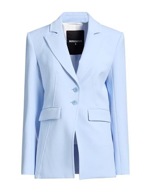 Woman Blazer Sky blue Size 4 Polyester, Elastane