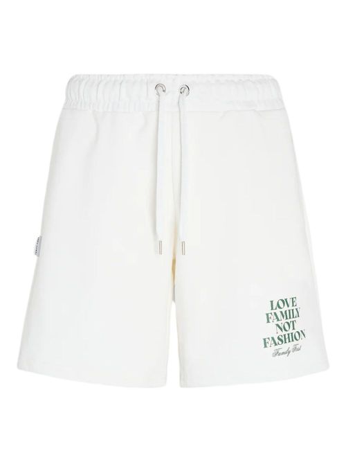 Logo drawstring shorts - White