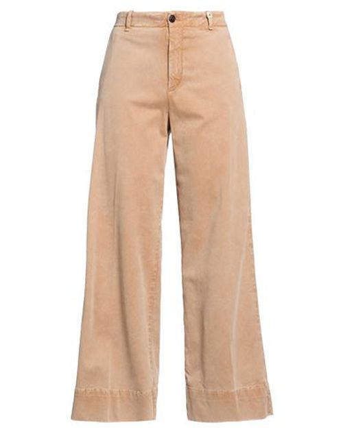 Woman Pants Camel Size 4 Modal, Cotton, Elastane