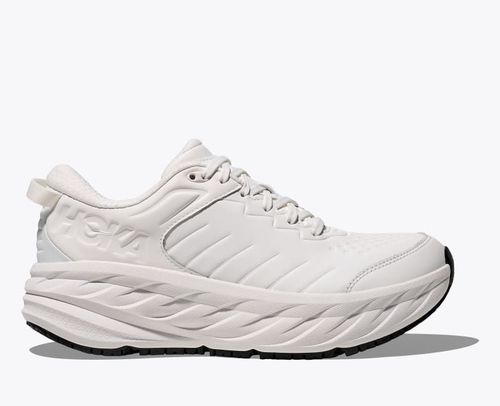 HOKA Men's Bondi SR Shoes in Frost/Frost