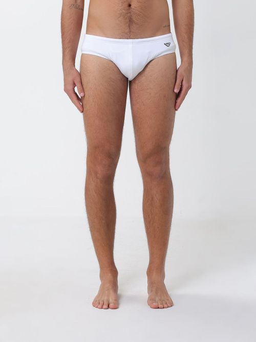 Swimsuit Men color White