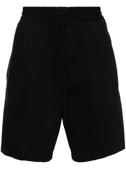 Rainer cotton bermuda shorts - Black