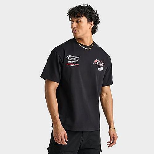 Men's Track T-Shirt in Black 