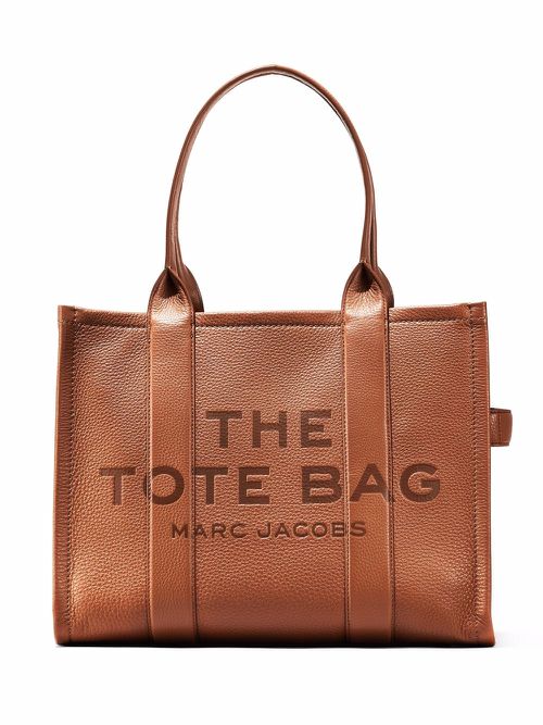 The Large Leather Tote bag - Brown
