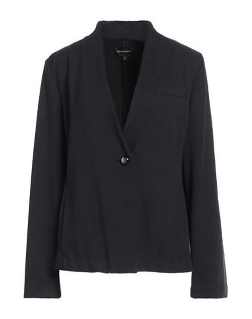 Woman Jacket Midnight blue Size 14 Polyamide, Viscose, Elastane