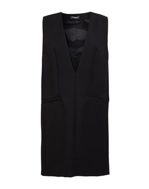 Woman Mini dress Black Size 2 Polyester, Viscose, Elastane