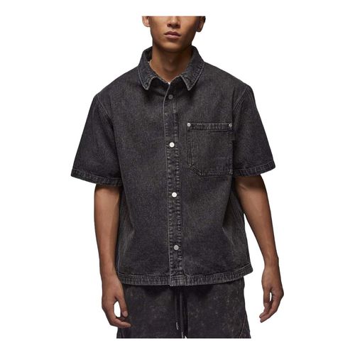 Denim Shirt Asia Sizing 'Washed Black'