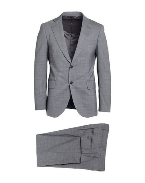 Man Suit Grey Size 38 Virgin Wool, Polyamide, Elastane