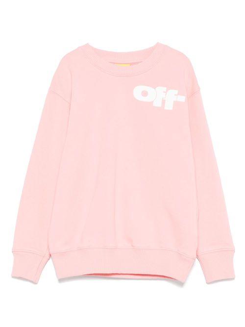 Logo-print sweatshirt - Pink