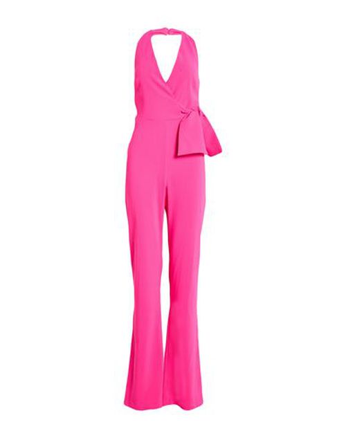 Woman Jumpsuit Fuchsia Size 2 Polyester, Elastane