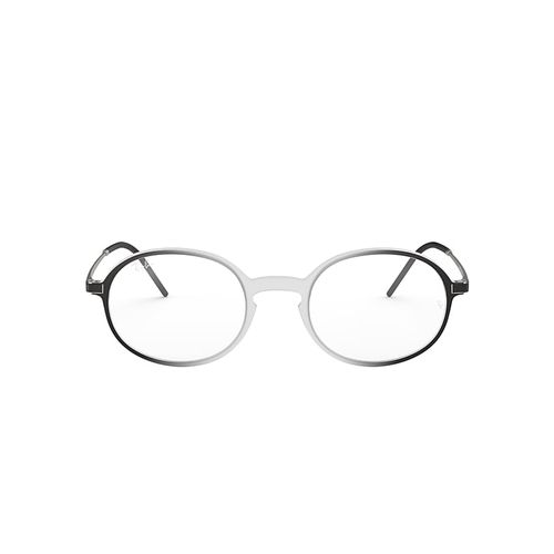 Ray-Ban Rb7153 Optics Optical Black Frame Clear Lenses Polarized 52-21