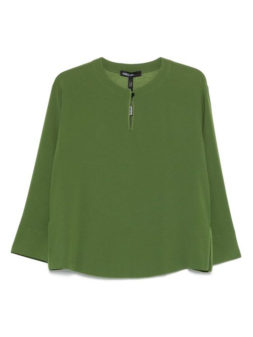 MARCCAIN crepe blouse - Green