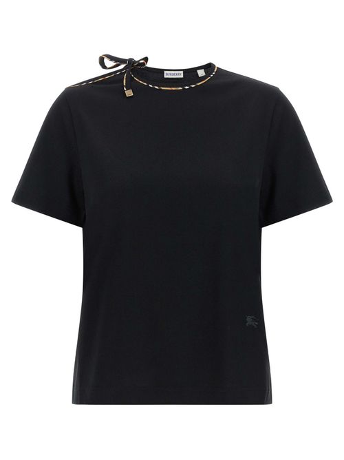 Black Solid Crew Neck T-Shirt