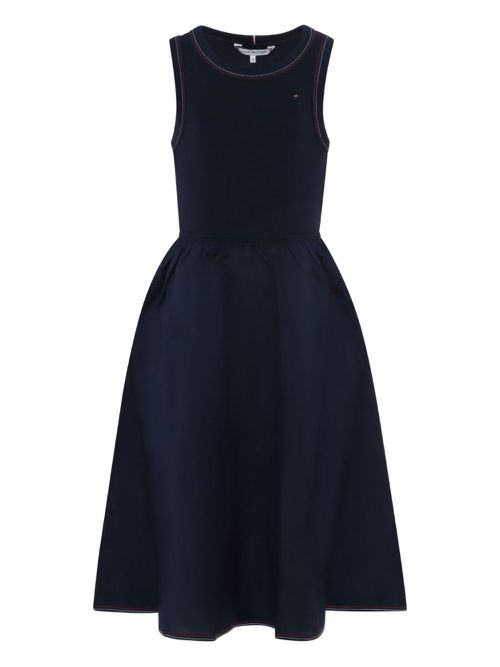 Sleeveless dress - Blue