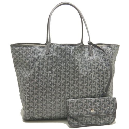 Goyard Gray Coated Canvas Pouch Tote Bag Pre-Owned