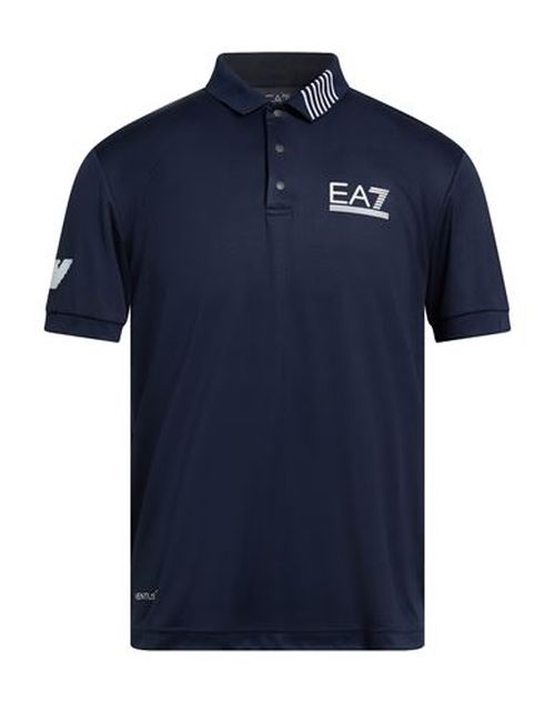 Man Polo shirt Midnight blue Size S Polyester