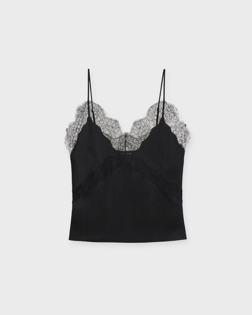 Anine Bing Top Amelie Camisole Black