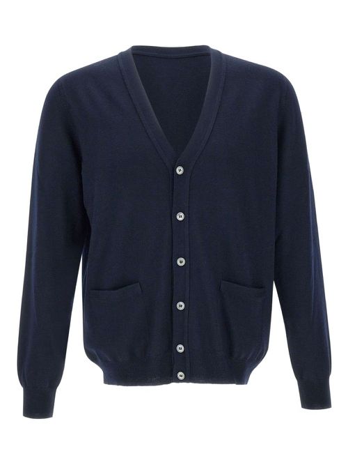 Wool cardigan - Blue