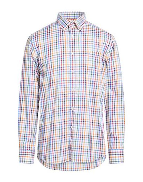 Man Shirt White Size 19 Cotton