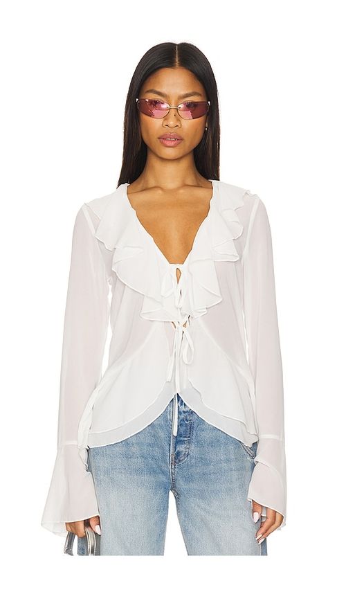 MORE TO COME Alisia Top in Ivory. - M also in