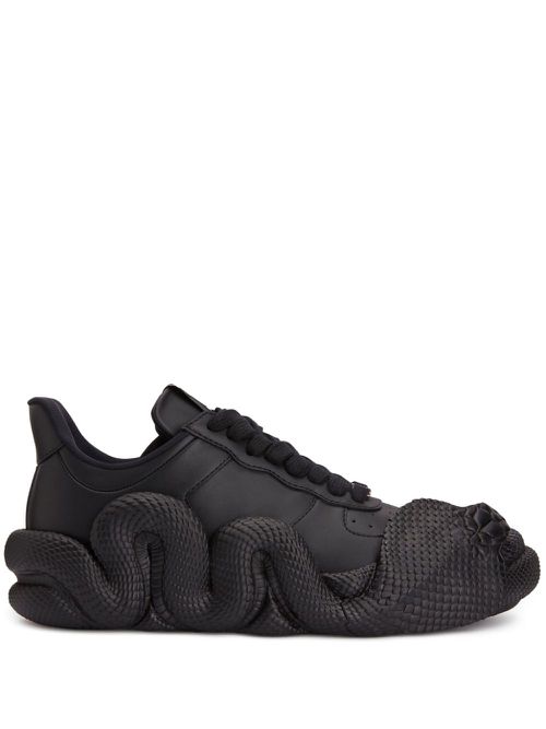 Cobras 3D-detail low-top sneakers - BLACK