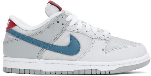 Silver Dunk Low Sneakers