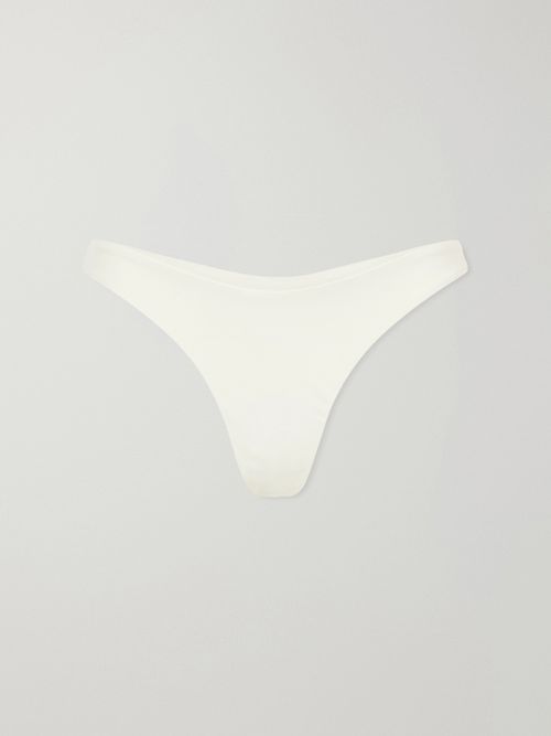 Fiji Recycled Stretch Bikini Briefs - Ivory
