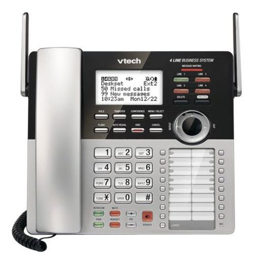 CM18245 Extension Deskset for CM18845 Small Business Office Phone System - Silver