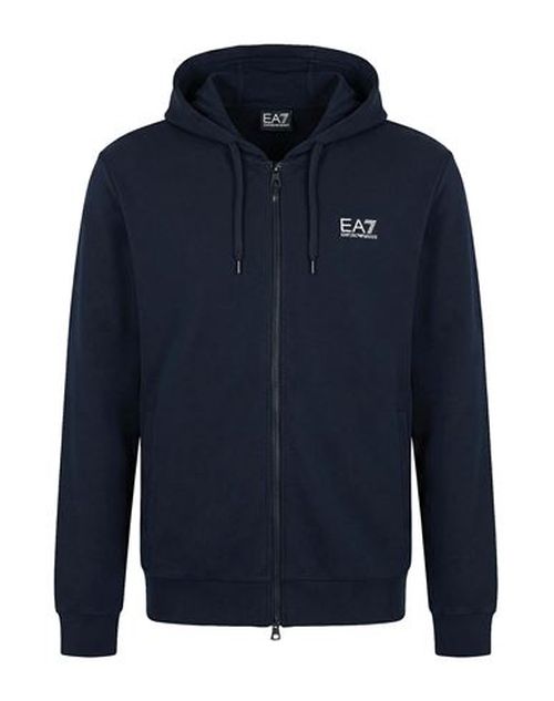 Man Sweatshirt Midnight blue Size S Cotton