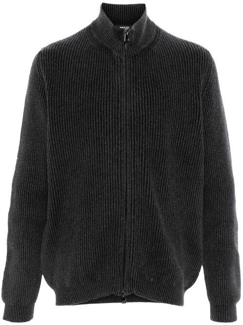Zip-up cardigan - Grey