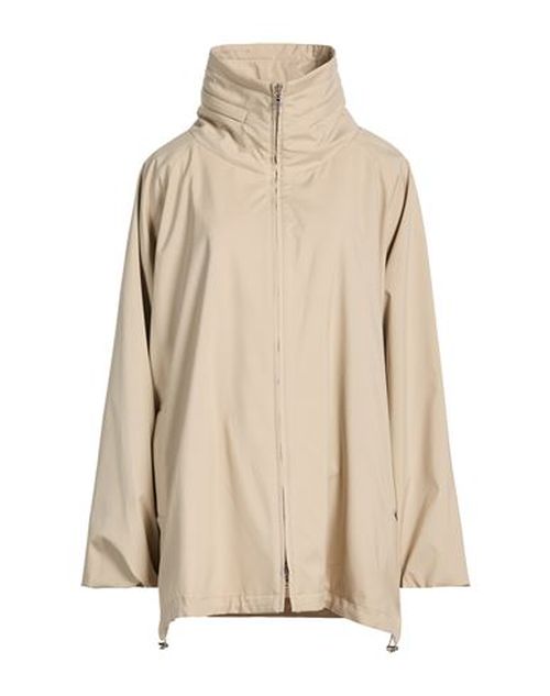 Woman Overcoat & Trench Coat Beige Size 8 Polyester, Polyurethane