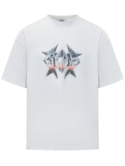 White Graphic Crew Neck T-Shirt