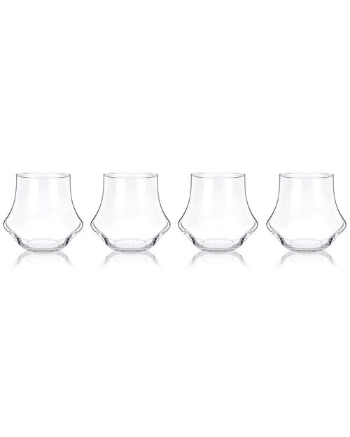 True Whiskey Glasses, Set of 4
