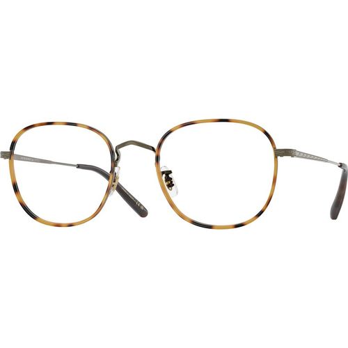 Oliver Peoples Unisex Oliver Peoples OV1375T MEHR 5284 Optical frames Titanium Gold Transparent Pantos Norma
