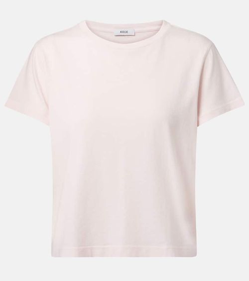 Adine Shrunken cotton jersey T-shirt