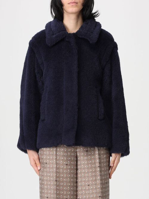 Coat Woman color Marine