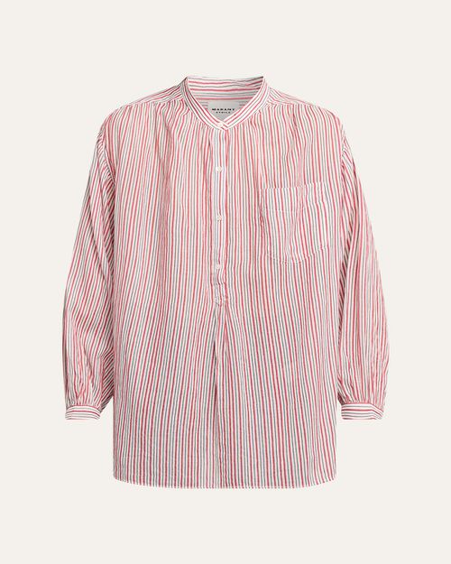 Sapha Stripe Long-Sleeve Tunic