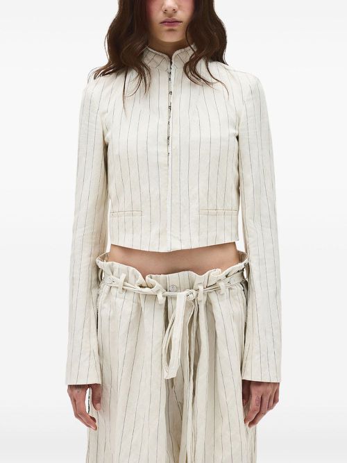 Ann Demeulemeester cotton jacket - Neutrals