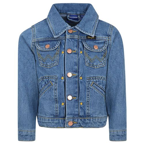 Blue Jacket For Kids With Dove