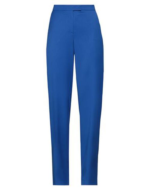 Woman Pants Bright blue Size 6 Polyester, Viscose, Elastane