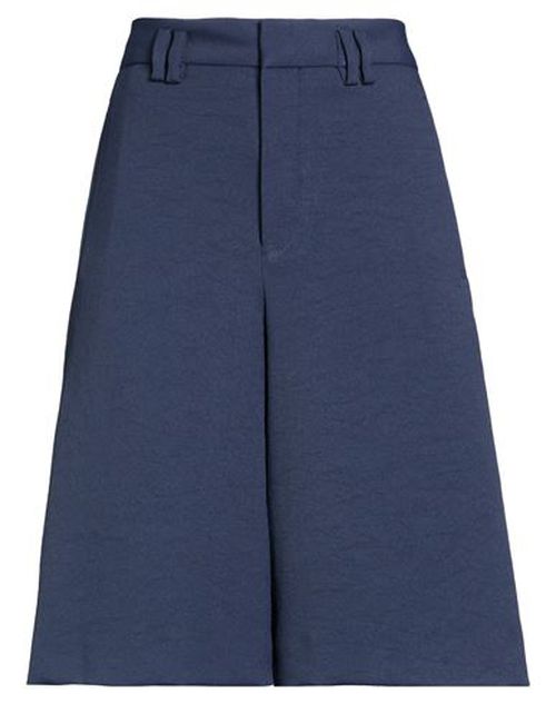 Woman Shorts & Bermuda Shorts Navy Size 28 Polyester, Elastane