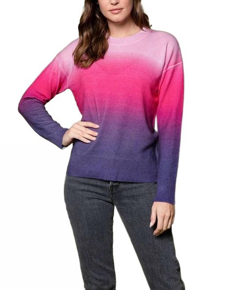 Tait Ombre Cashmere Sweater In Twilight