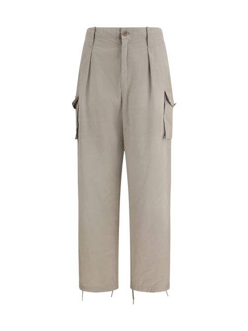 Cargo Pants In Textured Cotton