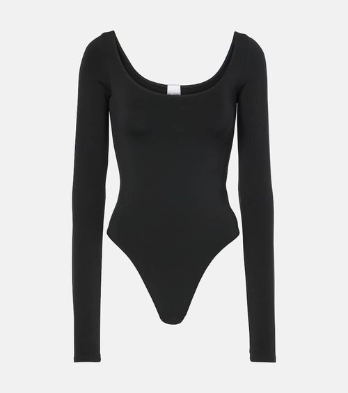 Re/Done Cotton-blend jersey bodysuit